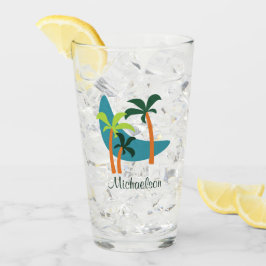 Mid Century Modern Handflatan Oasis Glaskopp