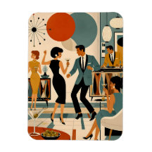 Mid Century Modern Hip Martini Dansfest