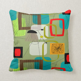Mid-Century Modern Inspired Pillow #73 Kudde