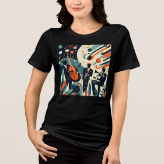 Mid Century Modern Jazz Age Trio T Shirt