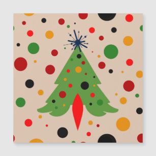 Mid Century Modern julgran Retro raket