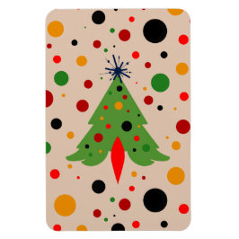 Mid Century Modern Julgran Retro Rocket Magnet