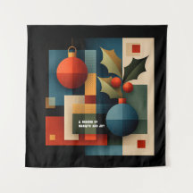 Mid-Century Modern julgransprydnad