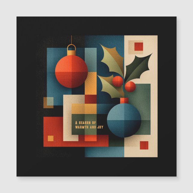 Mid-Century Modern julgransprydnad (Framsida)