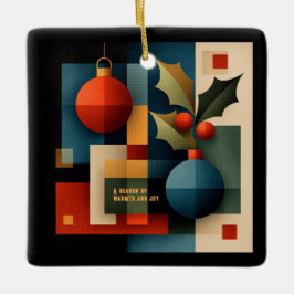 Mid-Century Modern julgransprydnad Keramik