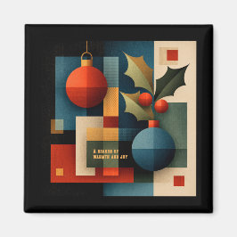 Mid-Century Modern julgransprydnad Magnet