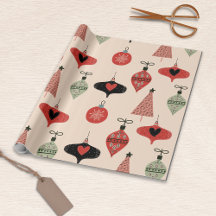 Mid Century Modern julpapper