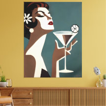 Mid Century Modern Konst Martini DIva
