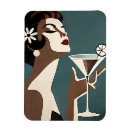 Mid Century Modern Konst Martini DIva Magnet
