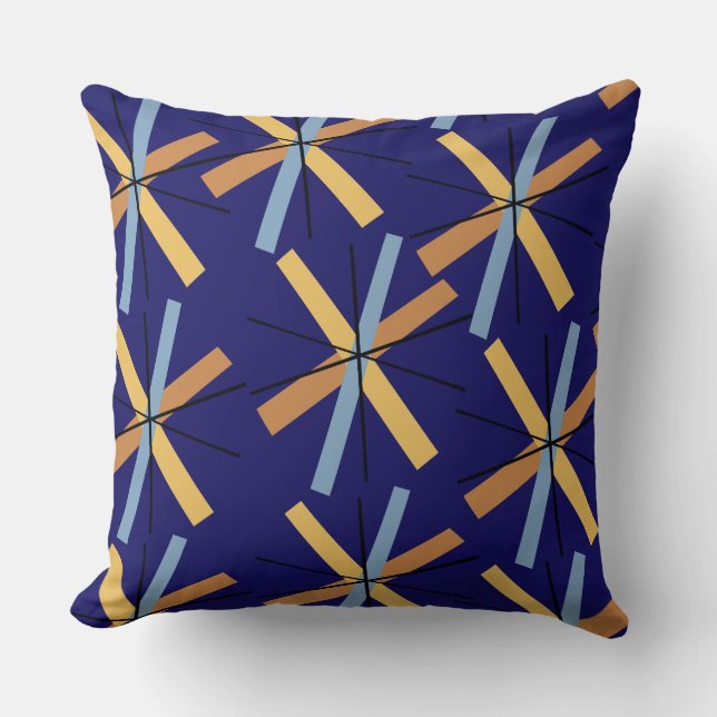 Mid-Century Modern Kudd Kudde (Framsida)