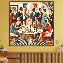 Mid Century Modern Martiniintellektuella