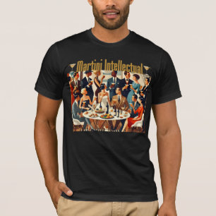 Mid Century Modern - Martiniintellektuella T Shirt