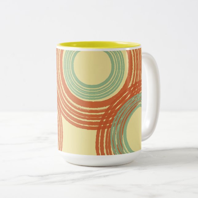 Mid Century Modern Mugg (Framsida höger)