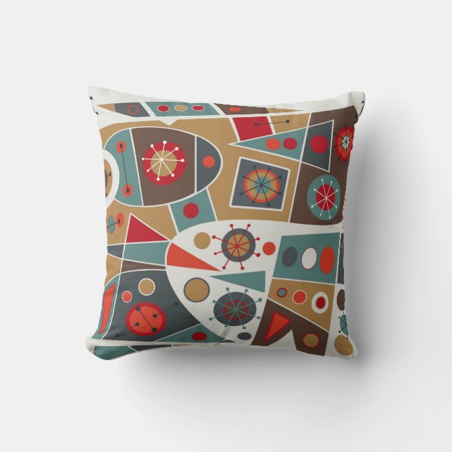 Mid-Century Modern No. 18 Kuddcover Kudde (Framsida)