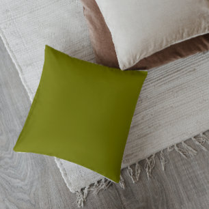 Mid-Century Modern Olivgrön Kuddthrower Kudde