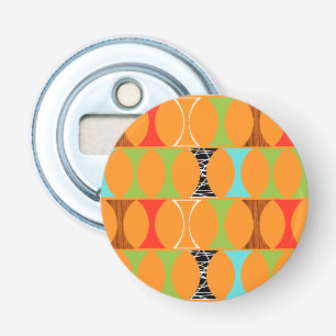 Mid Century Modern Orange Mönster Flaska-öppnare Flasköppnare