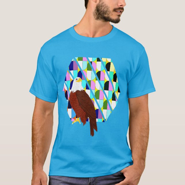 Mid Century Modern Örn T Shirt (Framsida)