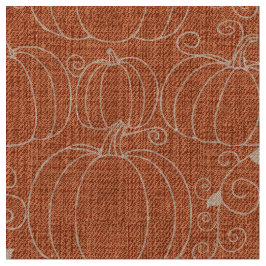 Mid-Century Modern Pumpa Orange Tyg