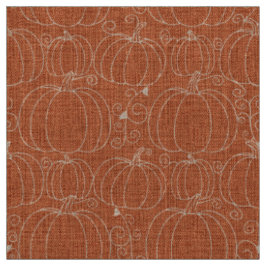 Mid-Century Modern Pumpa Orange Tyg
