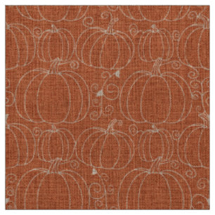 Mid-Century Modern Pumpa Orange Tyg