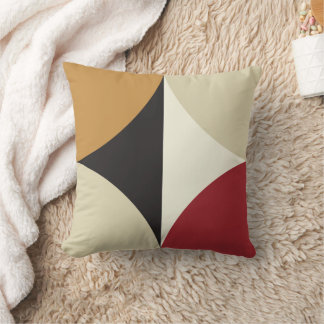 Mid Century Modern Retro Geometrisk Stjärnexplosio Kudde