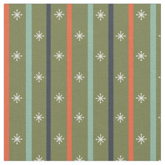 Mid-Century Modern Retro Stripe Pattern Tyg