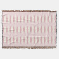 Mid Century Modern Rosa Argyle Throw Blanket