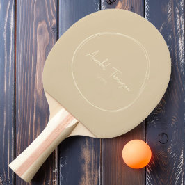 Mid-Century Modern Sanddyn med namn Pingisracket