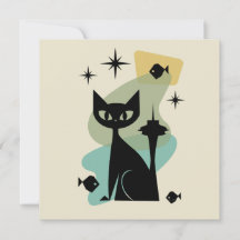 Mid Century Modern Seattle Cat