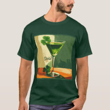 Mid Century Modern Shamrock Martini Skål! 