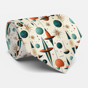 Mid Century Modern Sputnik Planets Stars Slips