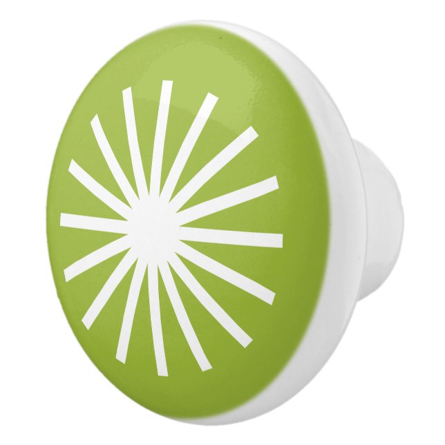 Mid Century Modern Starburst Knopp (Höger)