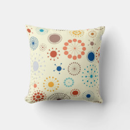 Mid Century Modern Starburst Kudde