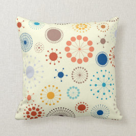 Mid Century Modern Starburst Kudde