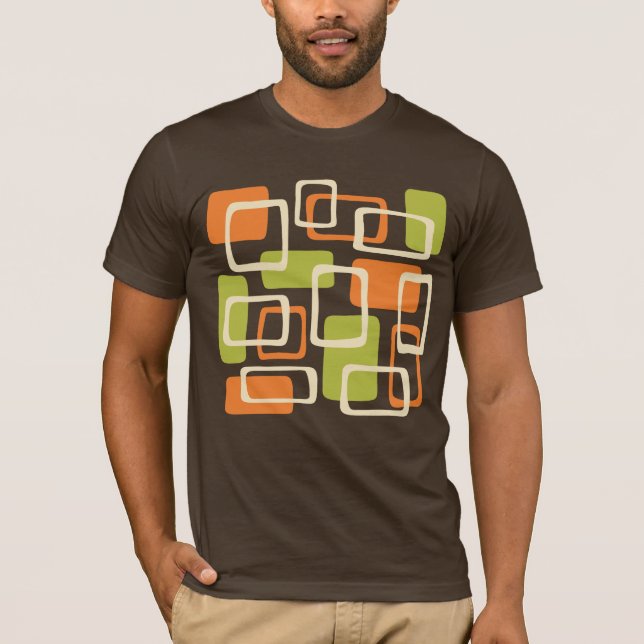 Mid Century Modern Stil T Shirt (Framsida)