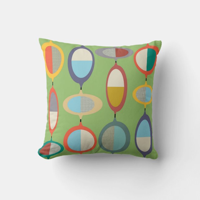 Mid-Century Modern Style 71 Kuddcover Kudde (Framsida)