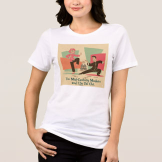 Mid-Century Modern Tai Chi T Shirt