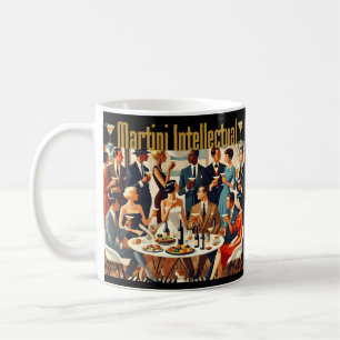 Mid Century Modern The Martini Intellectuals Kaffemugg