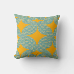 Mid Century Modern Turcos Diamond Kudde