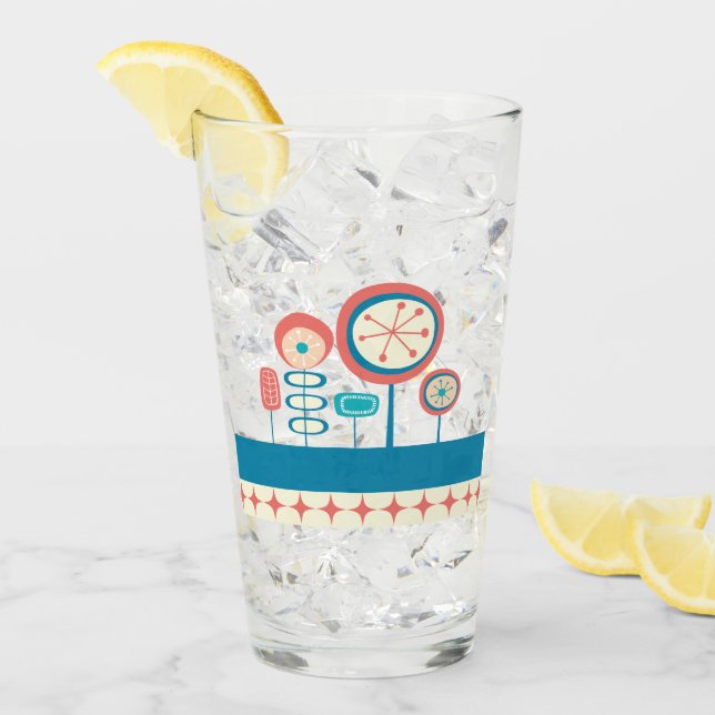 Mid Century Modern Vår Garden 2 Glaskopp (Framsida Ice)