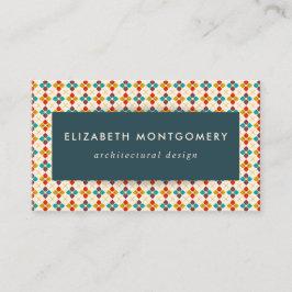Mid Century Modern Visitkort
