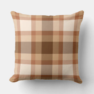 Mid Century Play, Brown, Beige, Copper and Tan Kudde