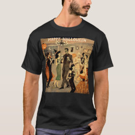 Mid Century Retro 40-tals Halloween Martini-fest T Shirt