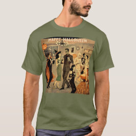 Mid Century Retro 40-tals Halloween Martini-fest T Shirt