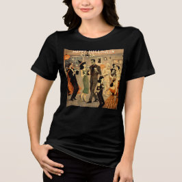 Mid Century Retro 40-tals Halloween Martini-fest T Shirt