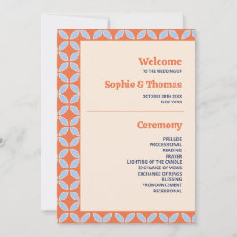 Mid Century Retro Bröllop Inbjudningar