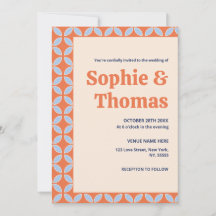 Mid Century Retro Bröllop