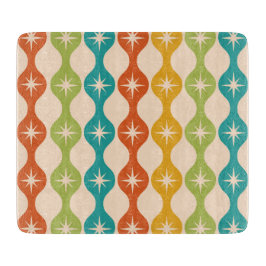 Mid Century Retro Starbursts på Ogee mönster