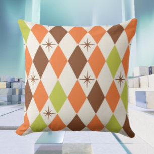 Mid-Century Vibes – Geometrisk Chic Kuddslips Kudde