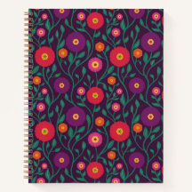 Mid-Century Vine Blomma | Trädgårds Girland Plommo